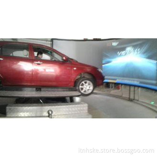 Manual virtual driving simulator , driver ed simulator
